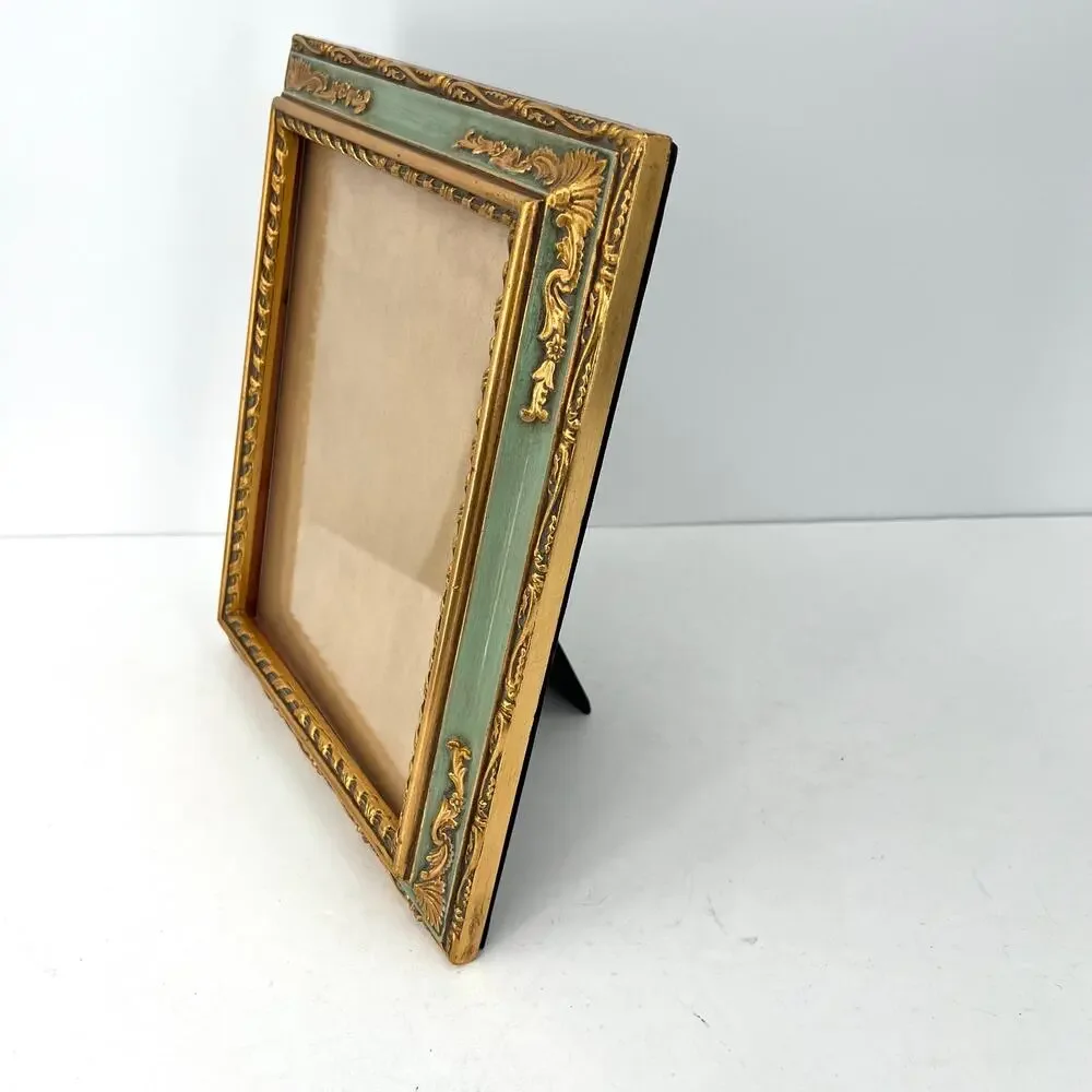 Antique 1940 French Country Vénitien Rococo ornate picture frame
